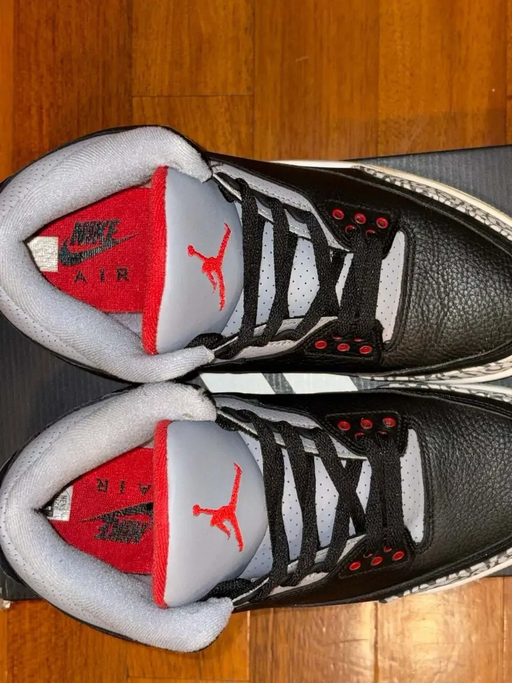 Air Jordan 3 Retro OG Black Cement (2018) Size 10.5 Clean VNDS